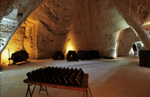The Veuve Clicquot Widow: The Veuve Clicquot Caves