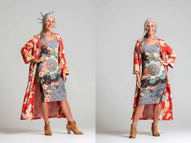 Fall Fashion for Women Over 50: The Kimono Kills It