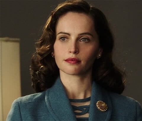 Next Tribe women in 2018; a photo of Felicity Jones as a young Ruth Bader Ginsburg