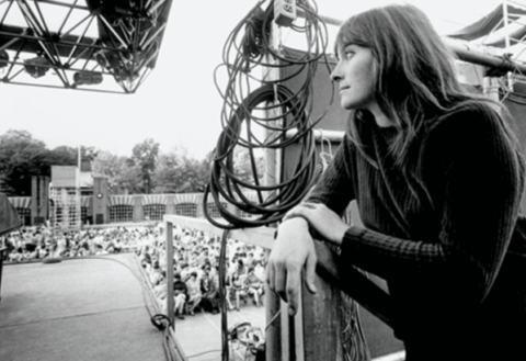 Judy Collins Now: Judy Backstage In Central Park, 1966