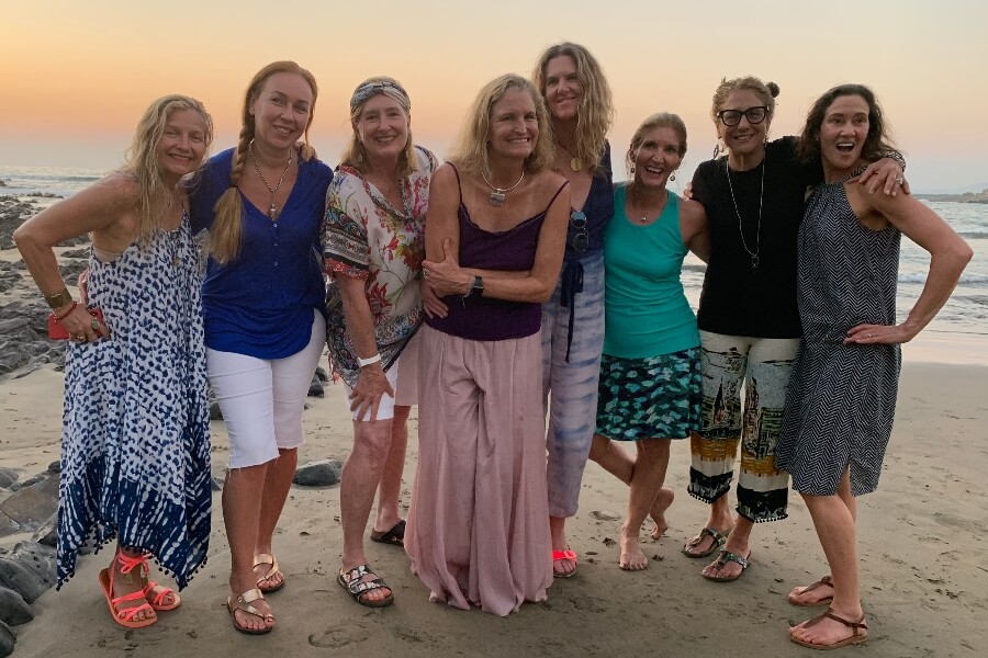 Arriving as Strangers, Leaving as Friends on a Beach Retreat