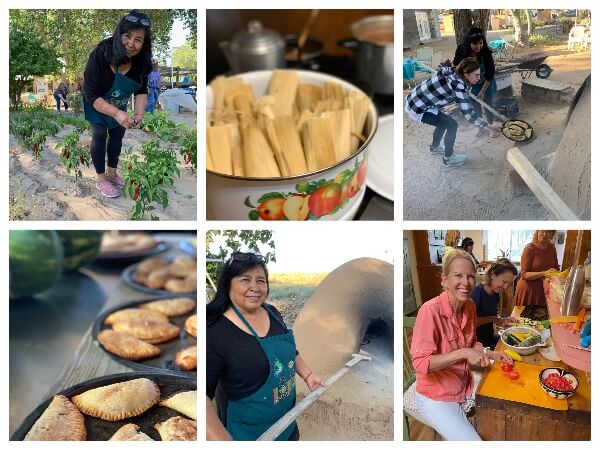 girls trip to Santa Fe, cooking classes on Ohkay Owingeh pueblo