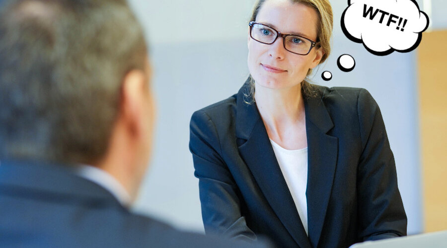 how not to answer job interview questions