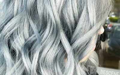 Why Metallic Lavender Hair Is Suddenly the Rage