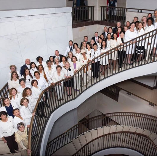 Here’s Why So Many Women Rocked the Color White at the State of the Union Address