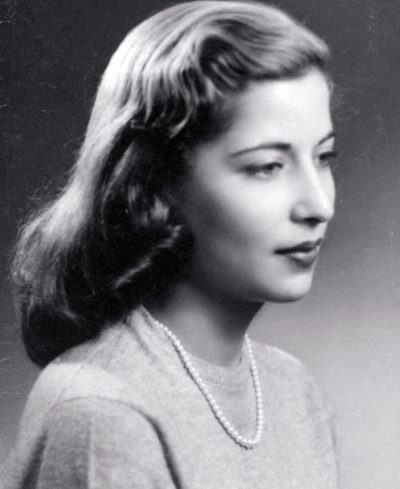 RBG Movie: A young Ruth Bader before she added Ginsburg to her name.