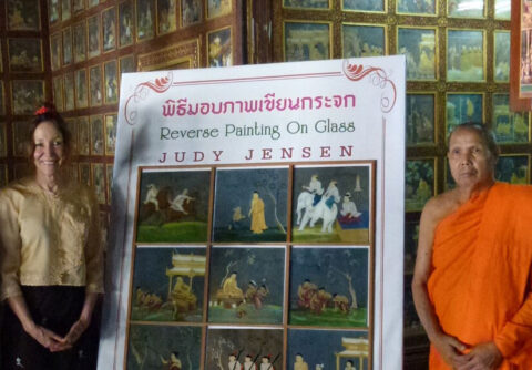 NextTribe buddhist art restoration Thailand Judy Jensen