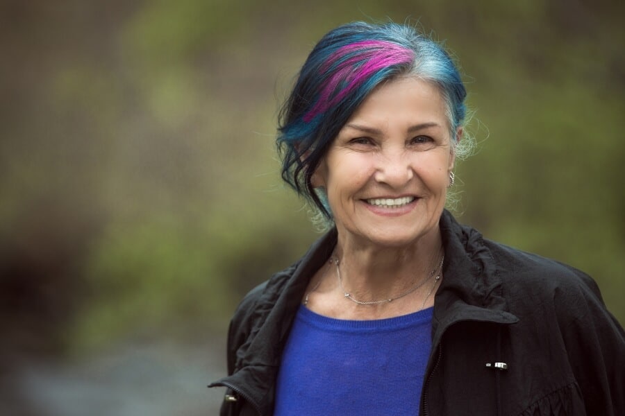 She’s a Rainbow: Having Fun with Hair Color—Even Gray