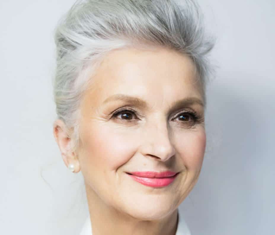 Next Tribe photo of gray haired model
