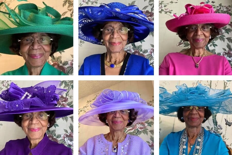 The Most Uplifting Selfies from the Pandemic Are of This 82-Year-Old Churchgoer