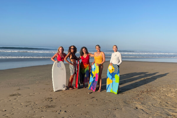 Watersport on Troncones beach